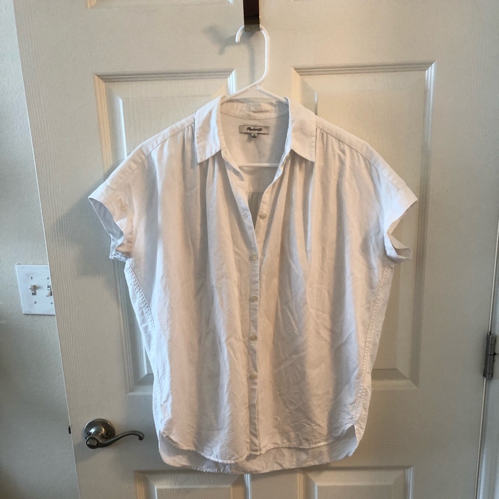 Madewell Central Shirt in White